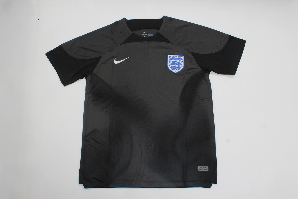 AAA Quality England 2022 World Cup GK Black Soccer Jersey